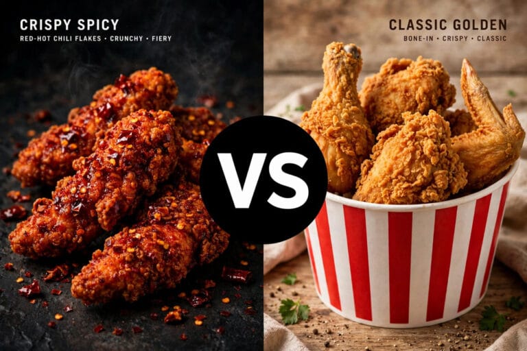 Dave's Hot Chicken vs KFC comparison